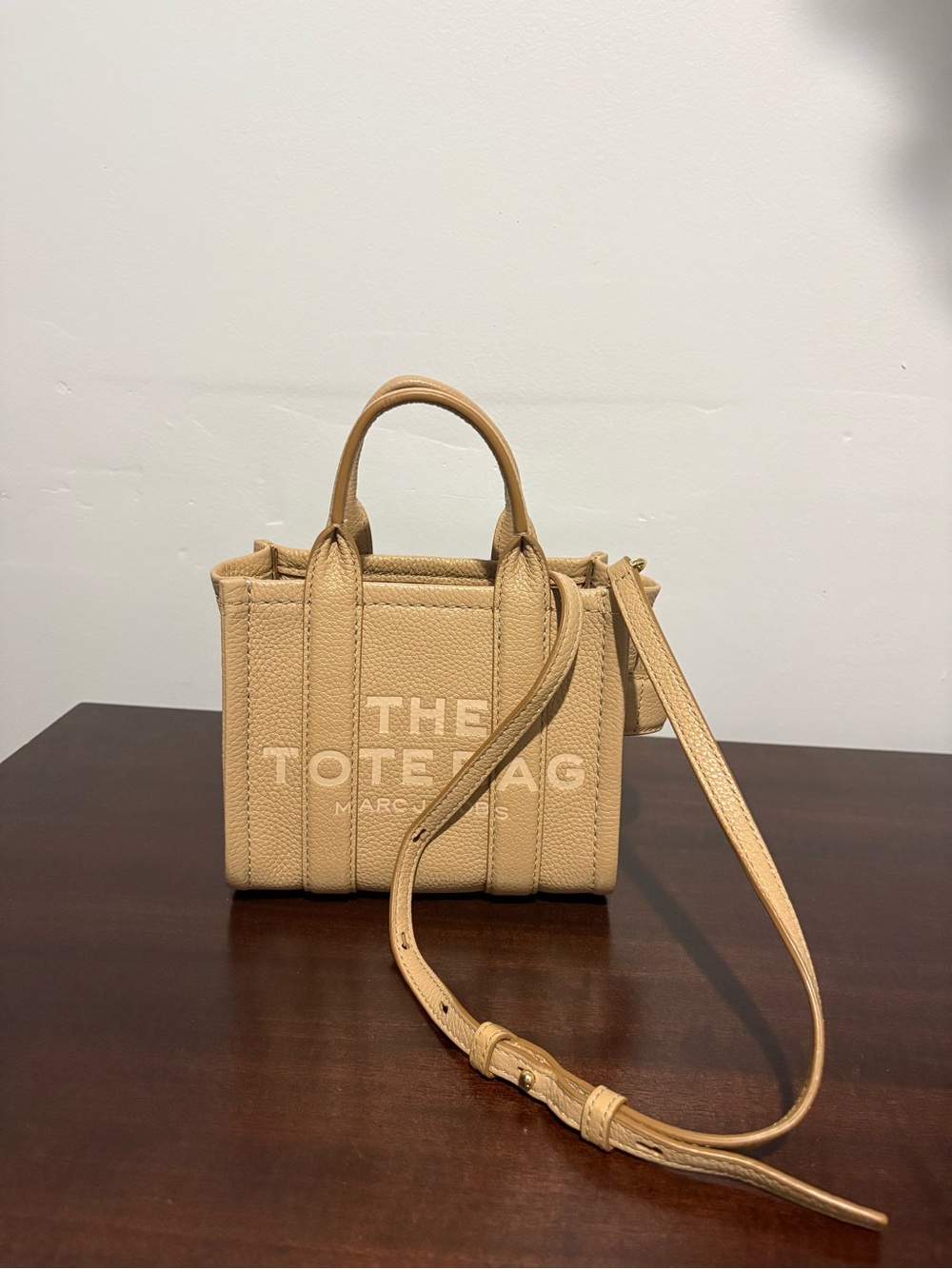 Marc Jacobs Mini Tote Bag in Camel - Picture 6 of 7